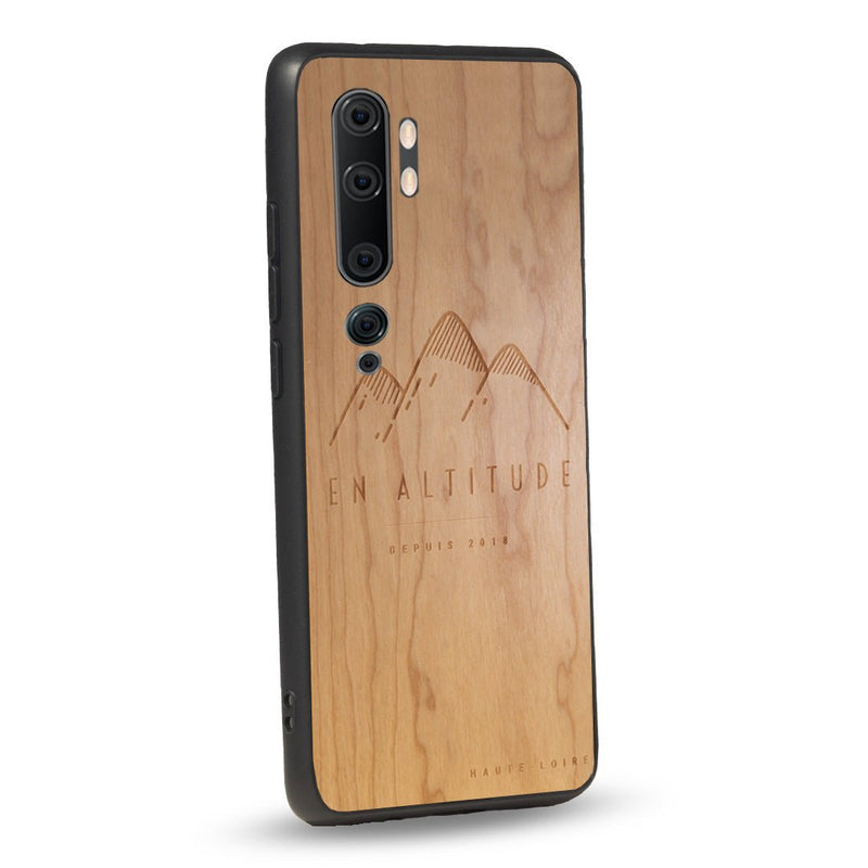 Coque Xiaomi - En Altitude - Coque en bois