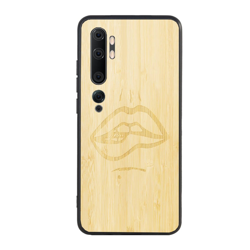 Coque Xiaomi - French Kiss - Coque en bois