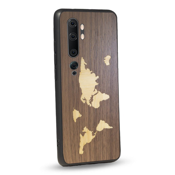 Coque Xiaomi - La Mappemonde - Coque en bois