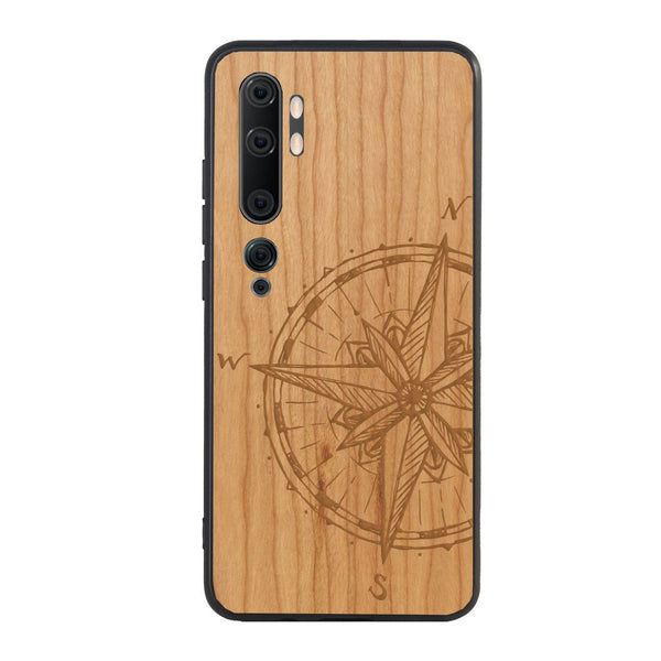 Coque Xiaomi - La Rose des Vents - Coque en bois