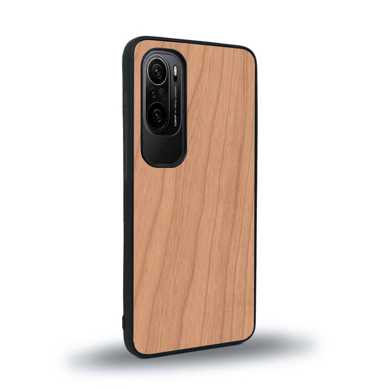 Coque de protection en bois véritable fabriquée en France pour Xiaomi Mi 11i sans gravure avec un design minimaliste et moderne
