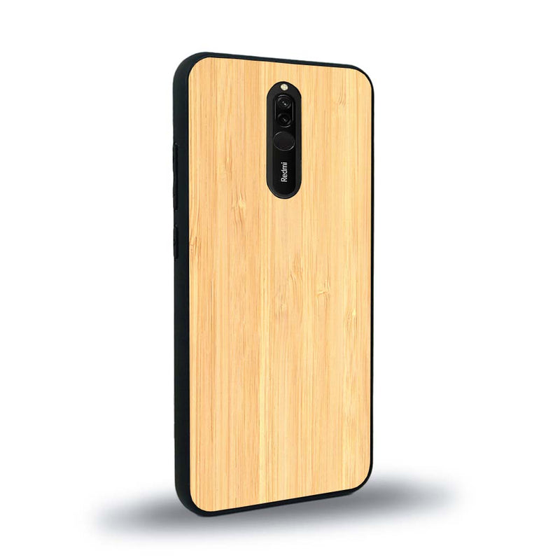 Coque de protection en bois véritable fabriquée en France pour Xiaomi Mi 9T sans gravure avec un design minimaliste et moderne