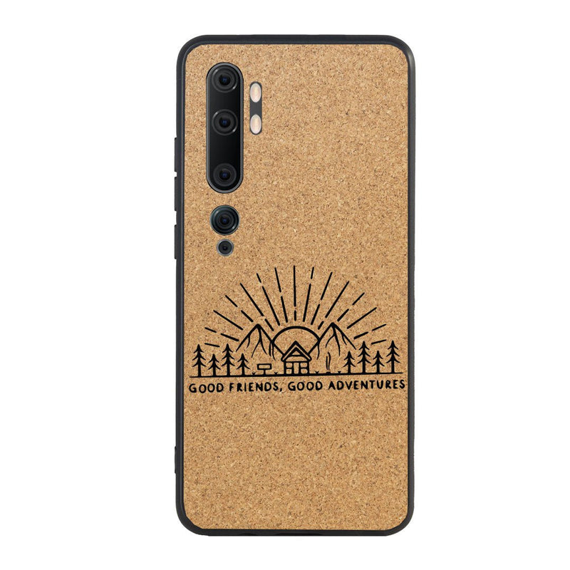 Coque Xiaomi - Sunset lovers - Coque en bois