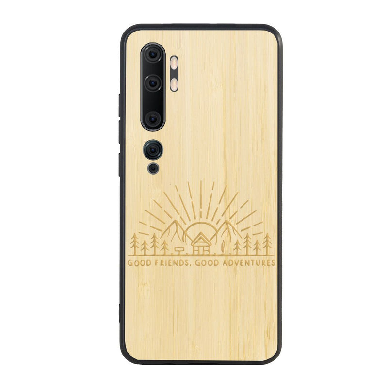 Coque Xiaomi - Sunset lovers - Coque en bois
