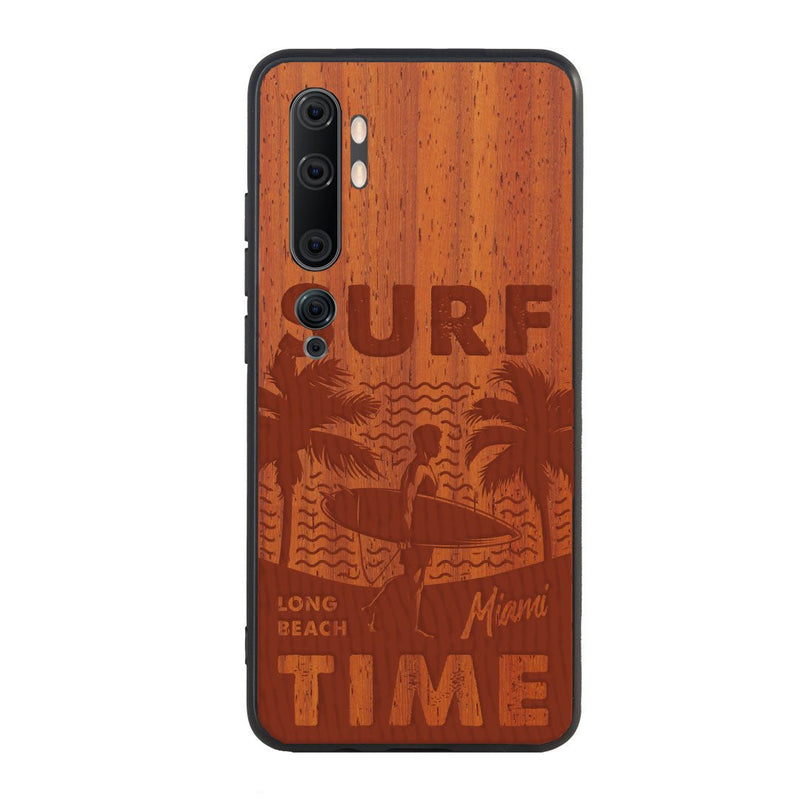 Coque Xiaomi - Surf time - Coque en bois