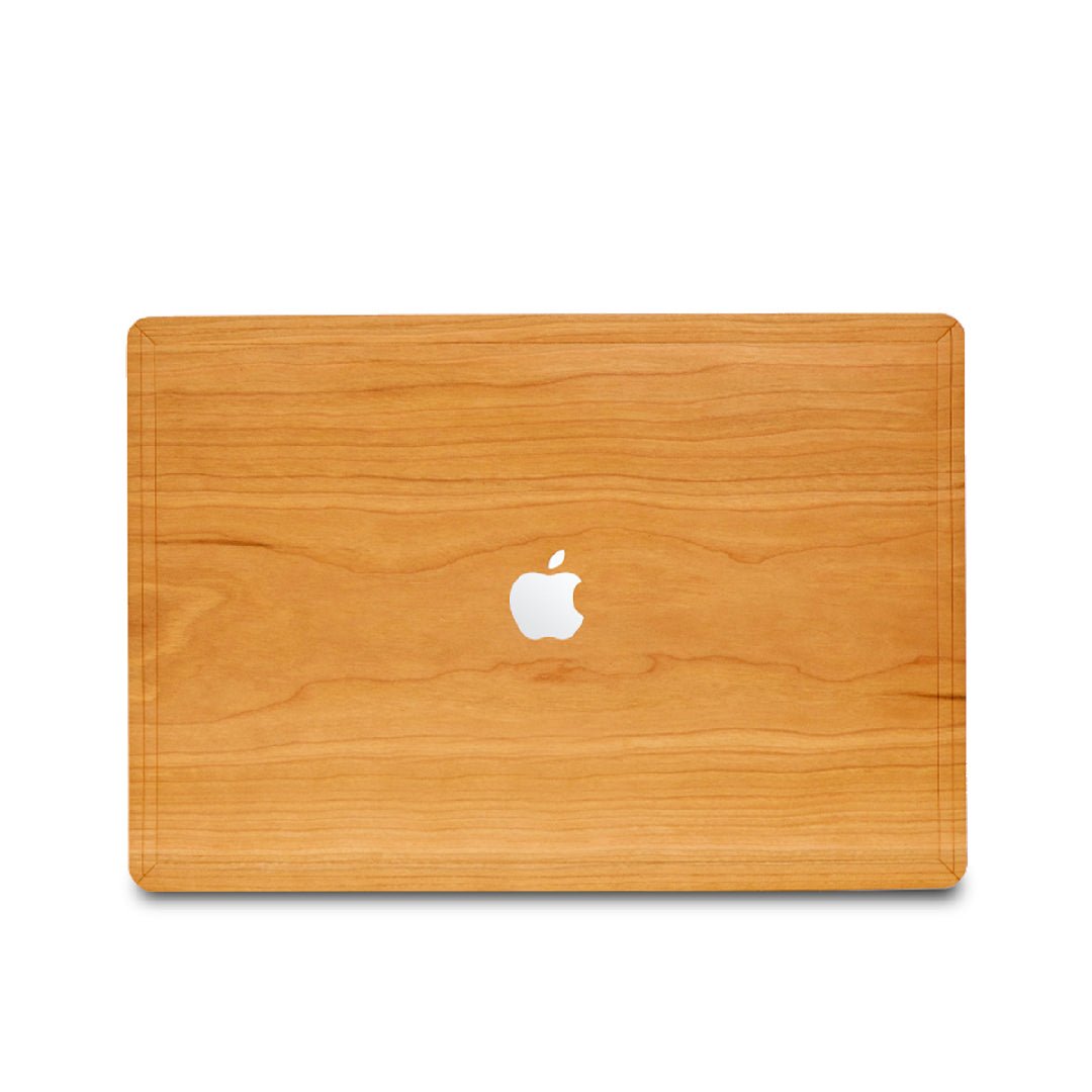 Cover Macbook Merisier - Coque en bois