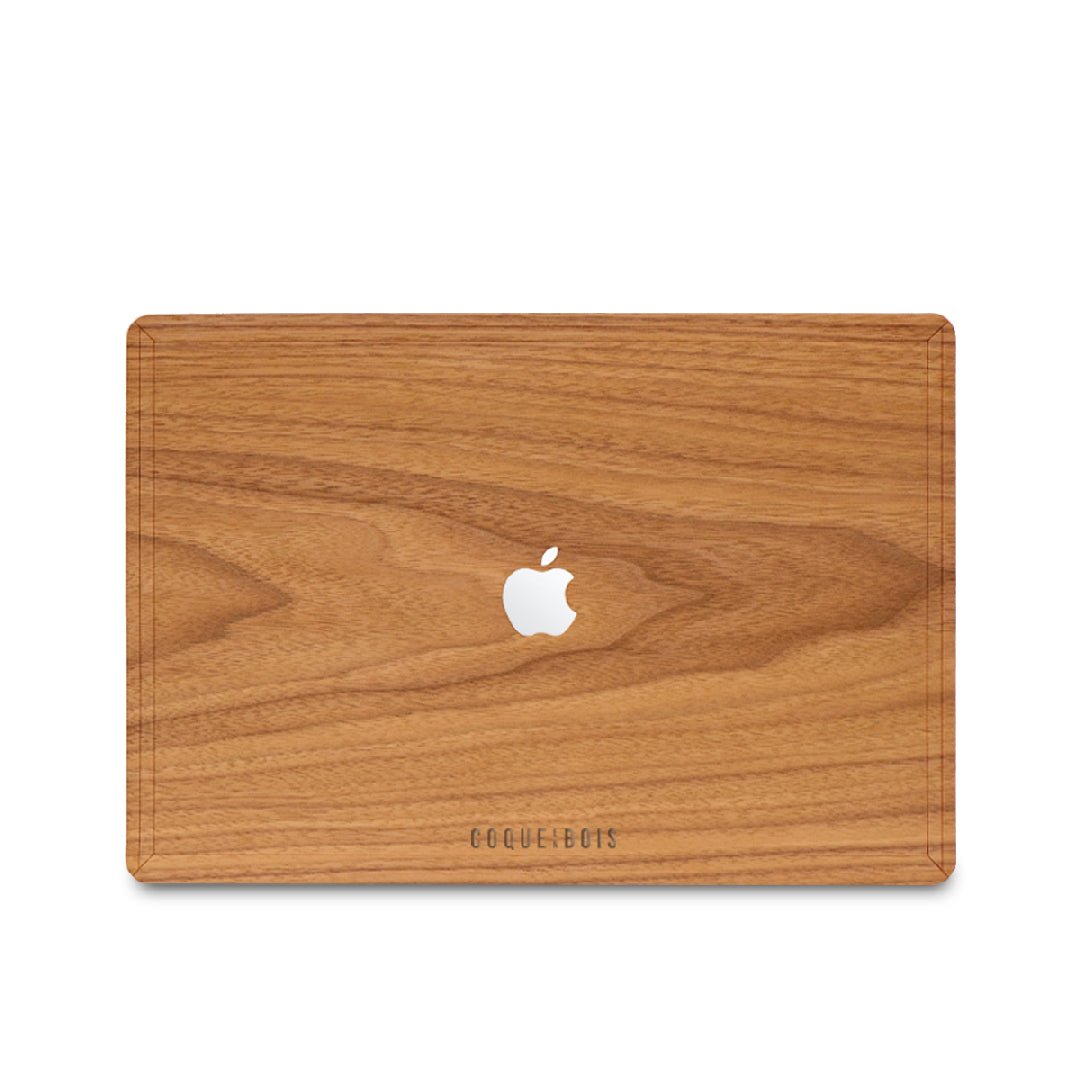 Cover Macbook Noyer - Coque en bois