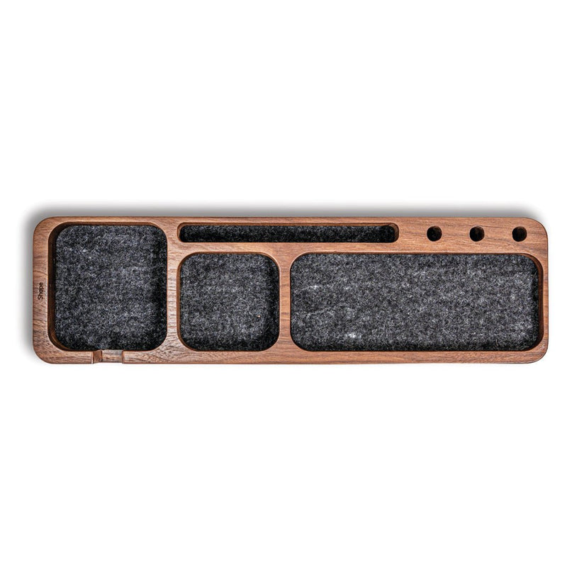 Organisateur de bureau - Le Minutieux - Coque en bois