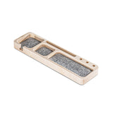 Organisateur de bureau - Le Minutieux - Coque en bois