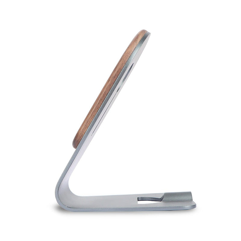 Support chargeur MagSafe - Coque en bois