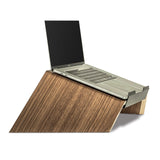 Support d'ordinateur - Le Consciencieux - Coque en bois