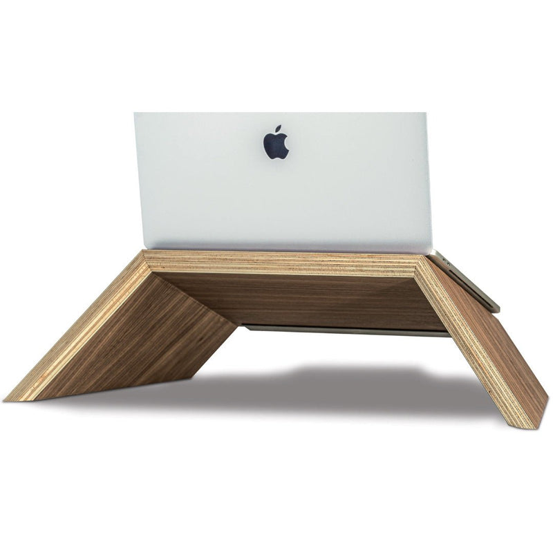 Support d'ordinateur - Le Consciencieux - Coque en bois
